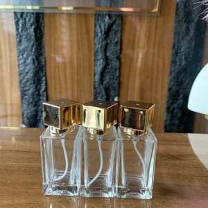 Home 25ml lux transparent spray bottle