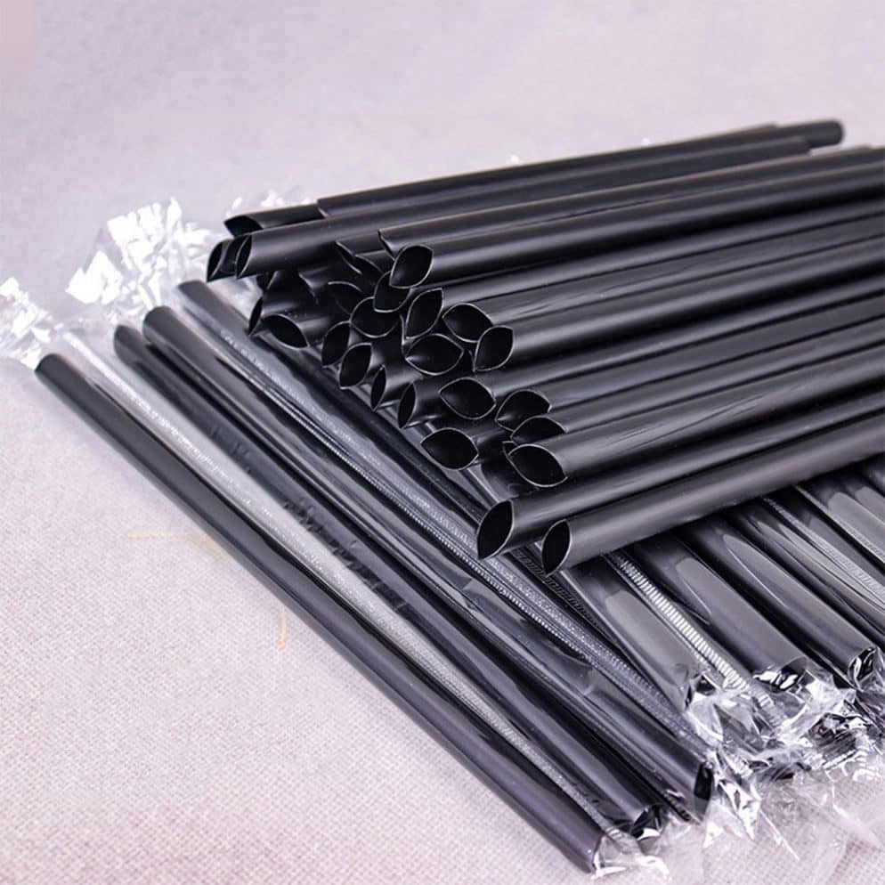 flat black straw flat black straw