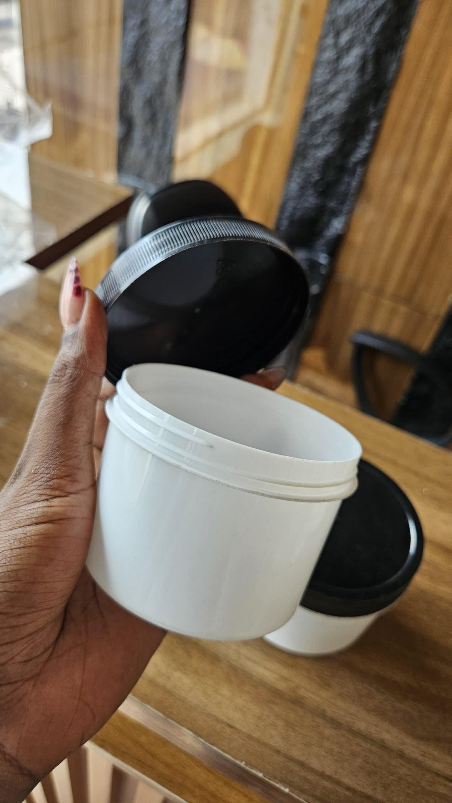 250ml white bowl jar 250ml white bowl jar