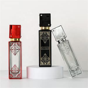 luxury square spray bottles