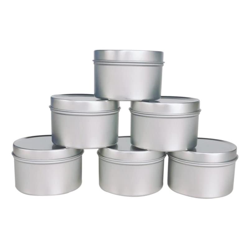 8oz matte tin jar 8oz matte tin jar