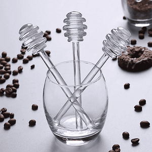 acrylic honey dipper