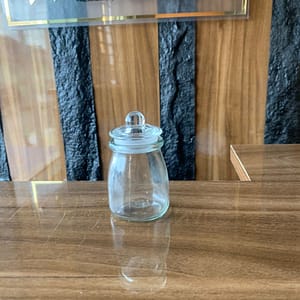 pudding apothecary glass jars
