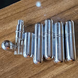 30ml flat spike spray bottle