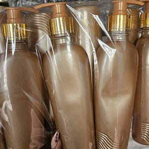 plastic flat pump bottles