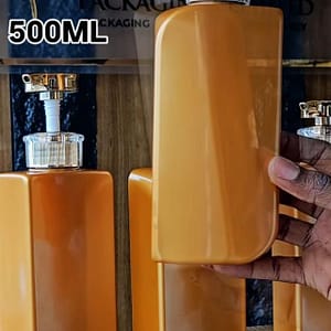 500ml premium goldy pump bottles