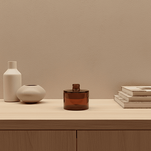 Home 50ml square transparent diffuser bottle
