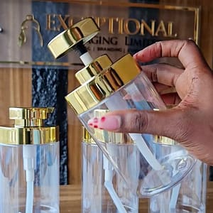 500ml u deluxe pump bottle